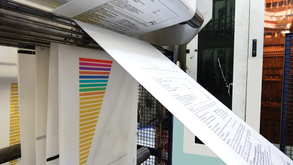 Dempo flexographic graphics and printing line