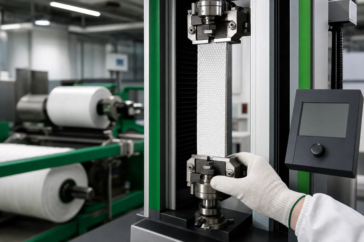 Synthetic fabric testing